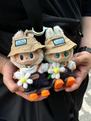 Doll Cloth Playtime Overalls Set
