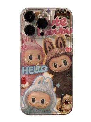 Colorful LABUBU Phone Case