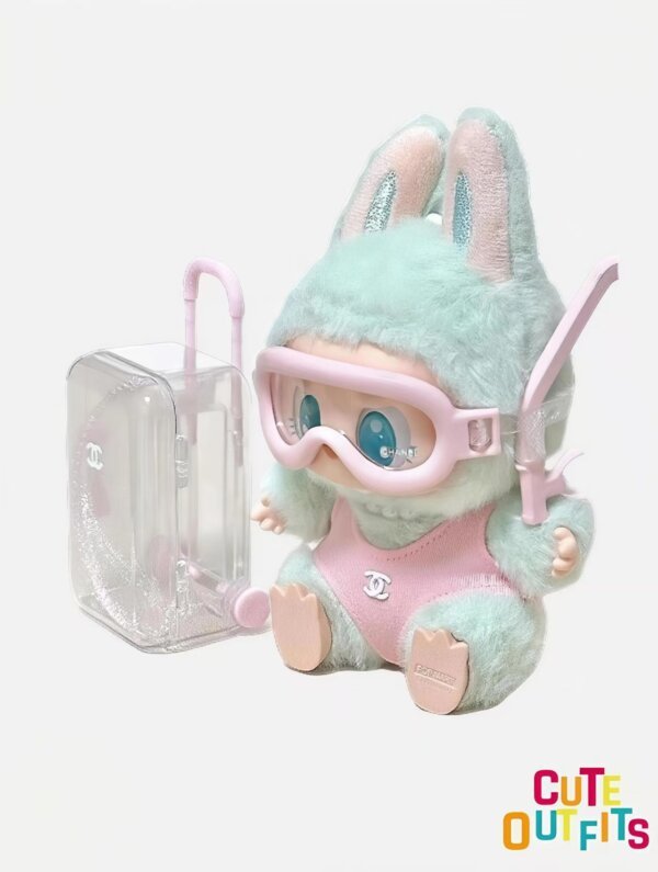 Summer Vacation Labubu Doll Set