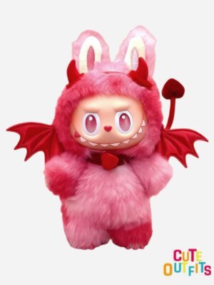 Red Devil Set LABUBU Doll Clothes