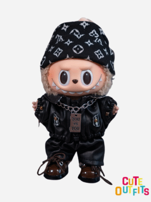 Motorcycle Suit LABUBU Doll Clothes