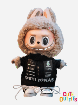 Mercedes-Benz Version Racing Suit LABUBU Doll Clothes