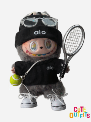 Trendy Casual Tennis Set LABUBU Doll Clothes